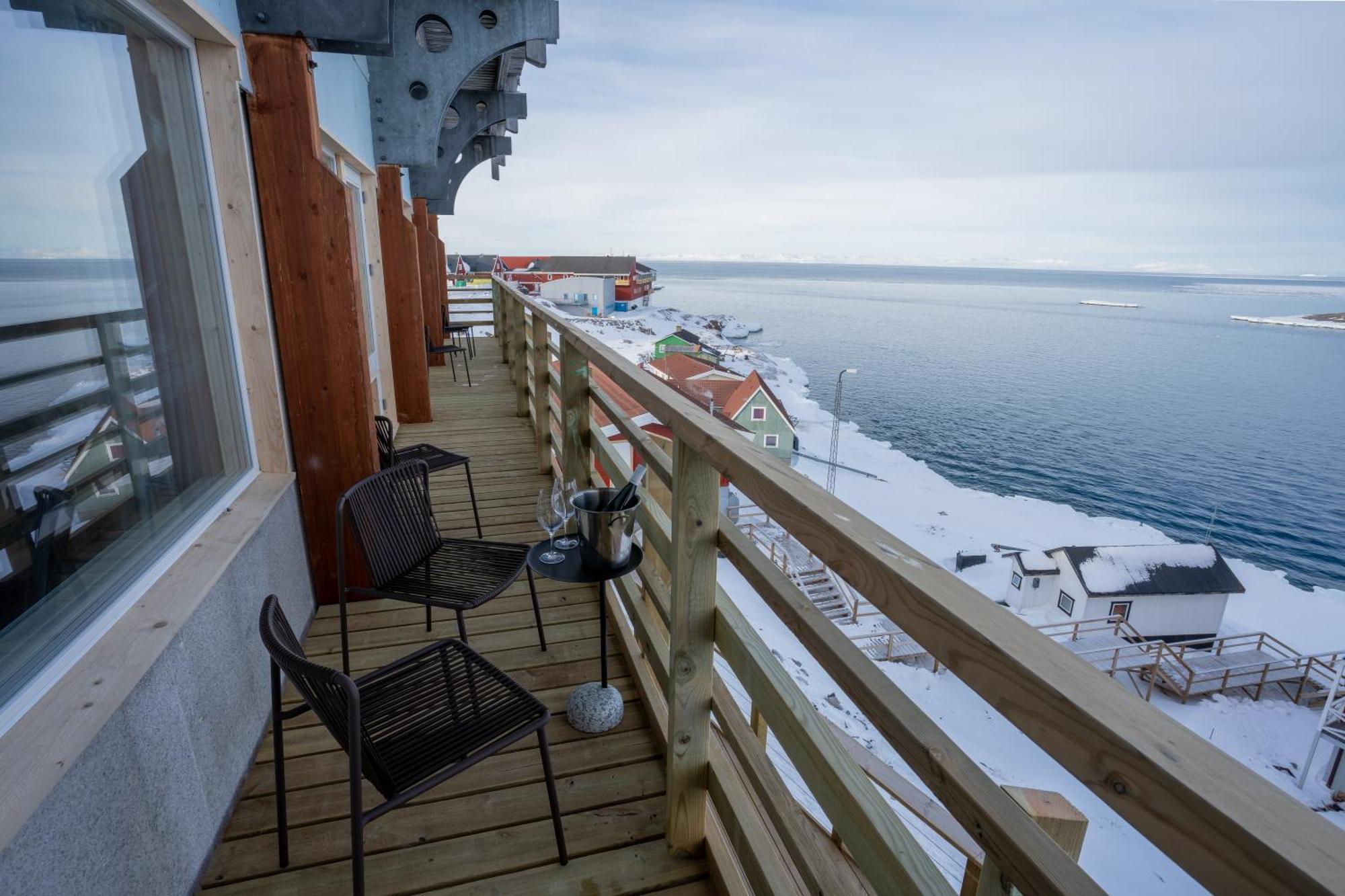 Hotel Hvide Falk Ilulissat Extérieur photo